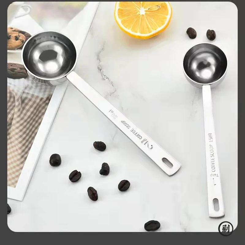 Whey Protein Isolate - ช้อนยาวอเนกประสงค์ 1 ช้อนโต๊ะ – ช้อนตวงสแตนเลสสำหรับกาแฟ เครื่องเทศ