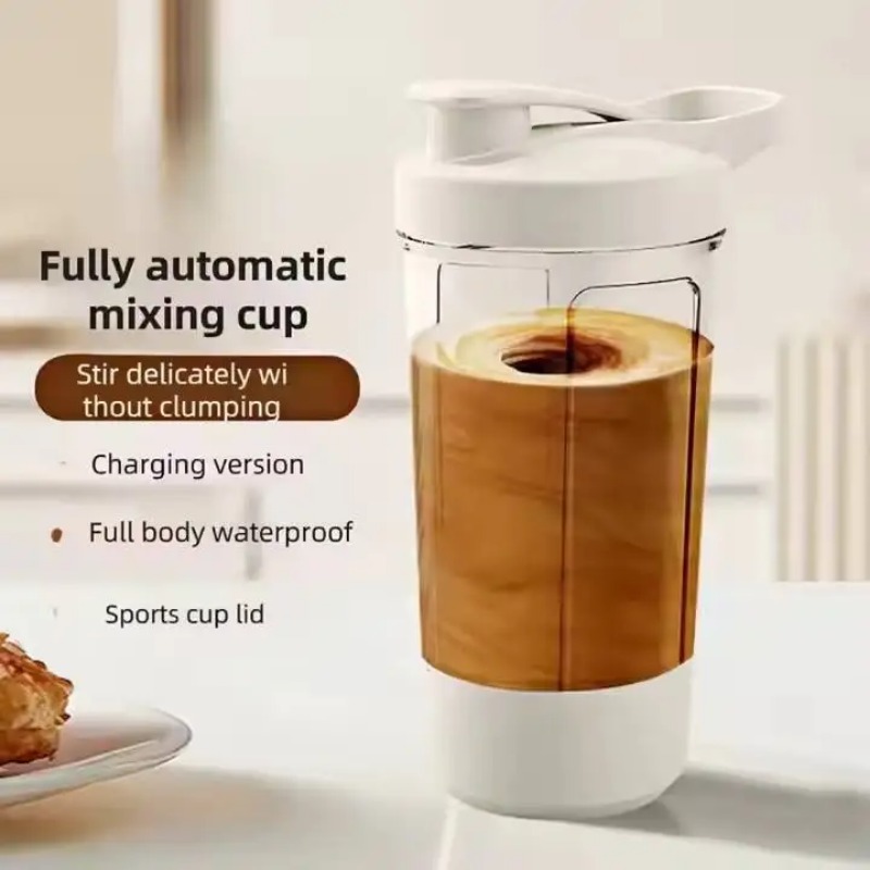 Whey Protein Isolate - แก้วชงอัตโนมัติพร้อมเครื่องชั่งในตัว ขนาด 15 ออนซ์ สำหรับโปรตีนเชค นมปั่น
