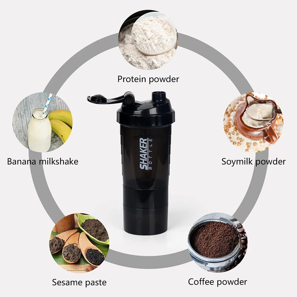 ขวดเขย่าโปรตีน3ชั้นถ้วยน้ำพลาส - Whey Protein Isolate บทวิจารณ์และราคา