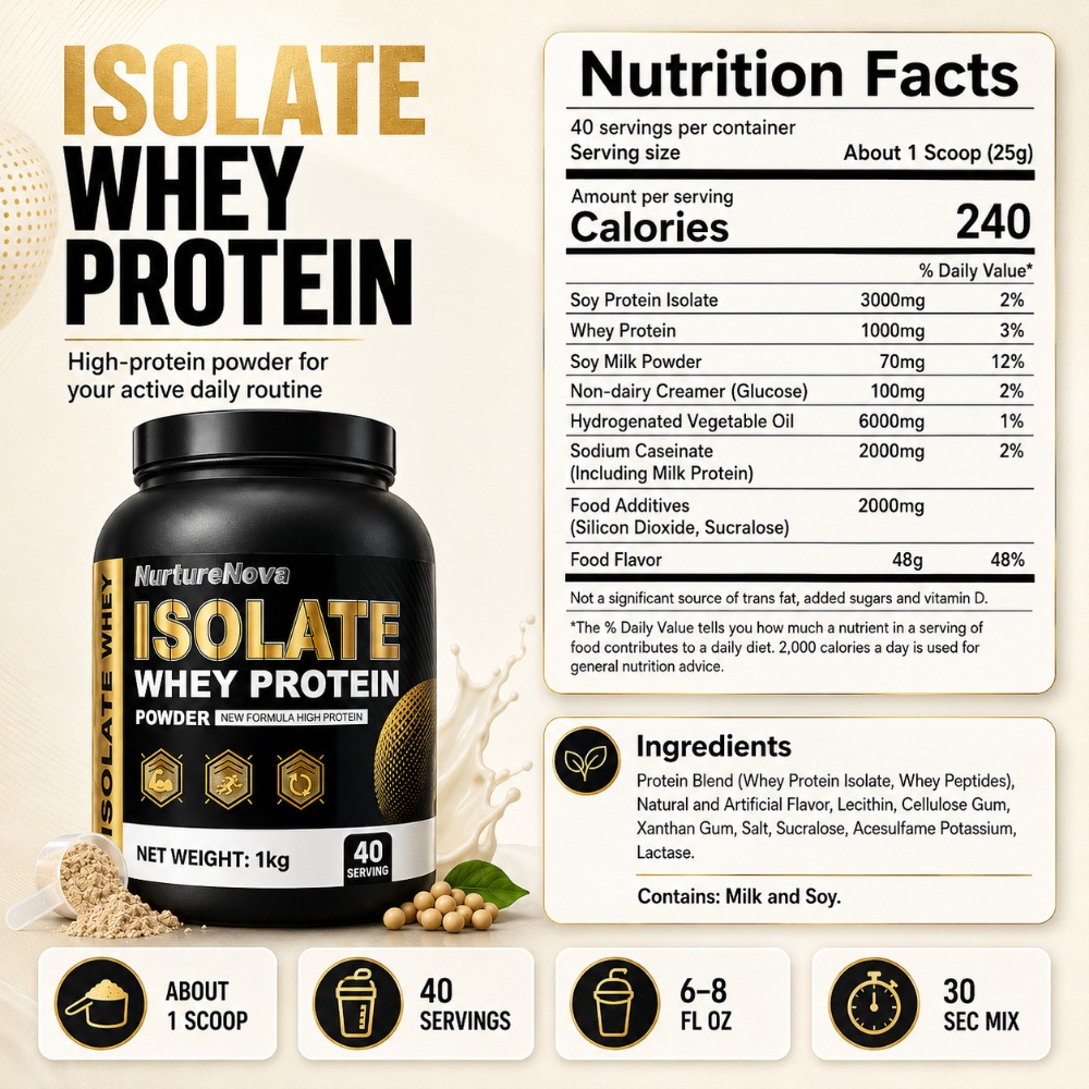 นูร์เทอร์โนวา ไอโซเลท เวย์ โปร - Fitness Nutrition Whey Protein บทวิจารณ์และราคา