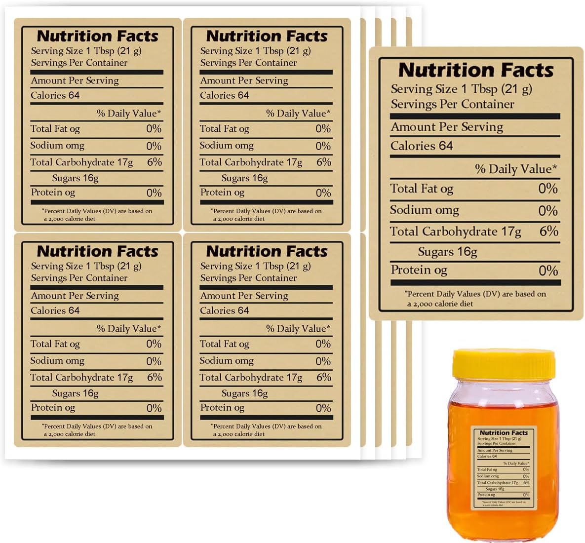 ฉลากน้ำผึ้งแบบมีกาวในตัว 600 ช - Nutrition & Fitness Coaching Fulham บทวิจารณ์และราคา