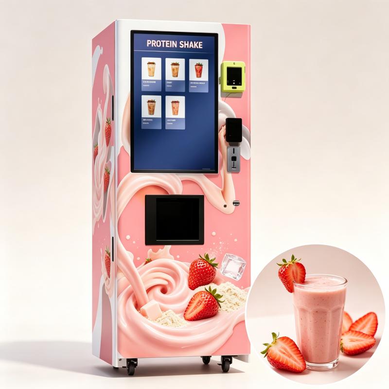 เครื่องจำหน่ายโปรตีนเชคเชิงพาณ - Nutrition Fitness Center บทวิจารณ์และราคา