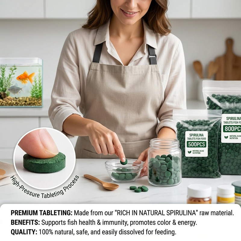 เม็ดสาหร่ายสไปรูลิน่าบริสุทธิ์ - Spirulina Tablet Organic บทวิจารณ์และราคา
