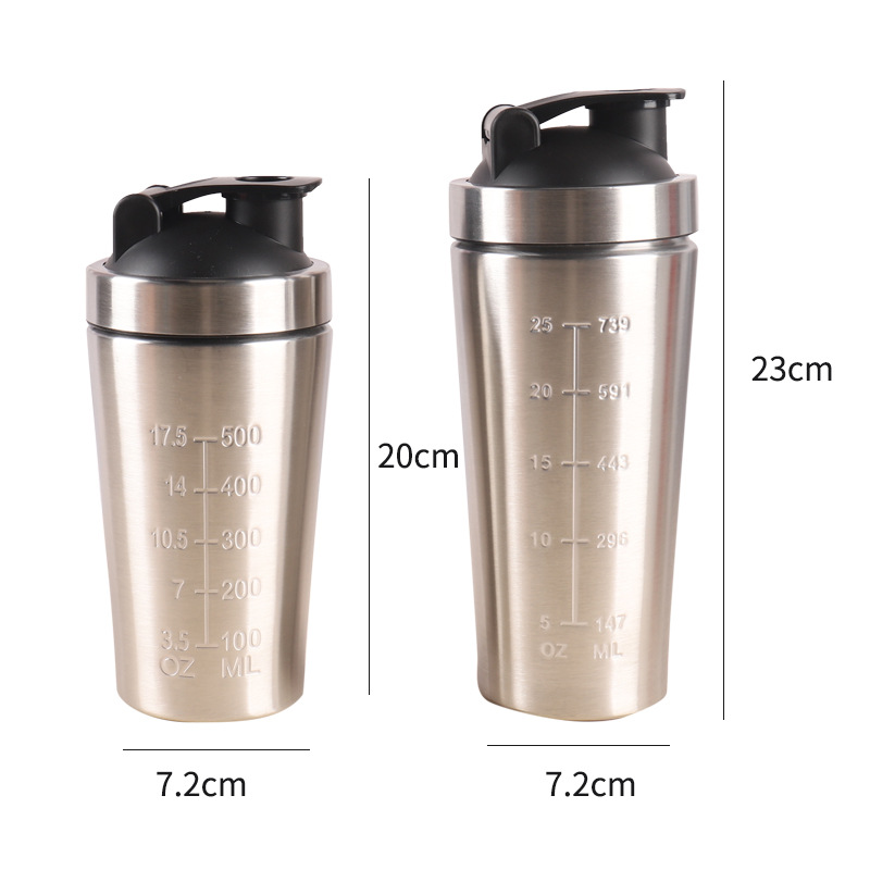 500 ML/750 ML สแตนเลสสตีลผงโปร - Whey Protein Isolate บทวิจารณ์และราคา