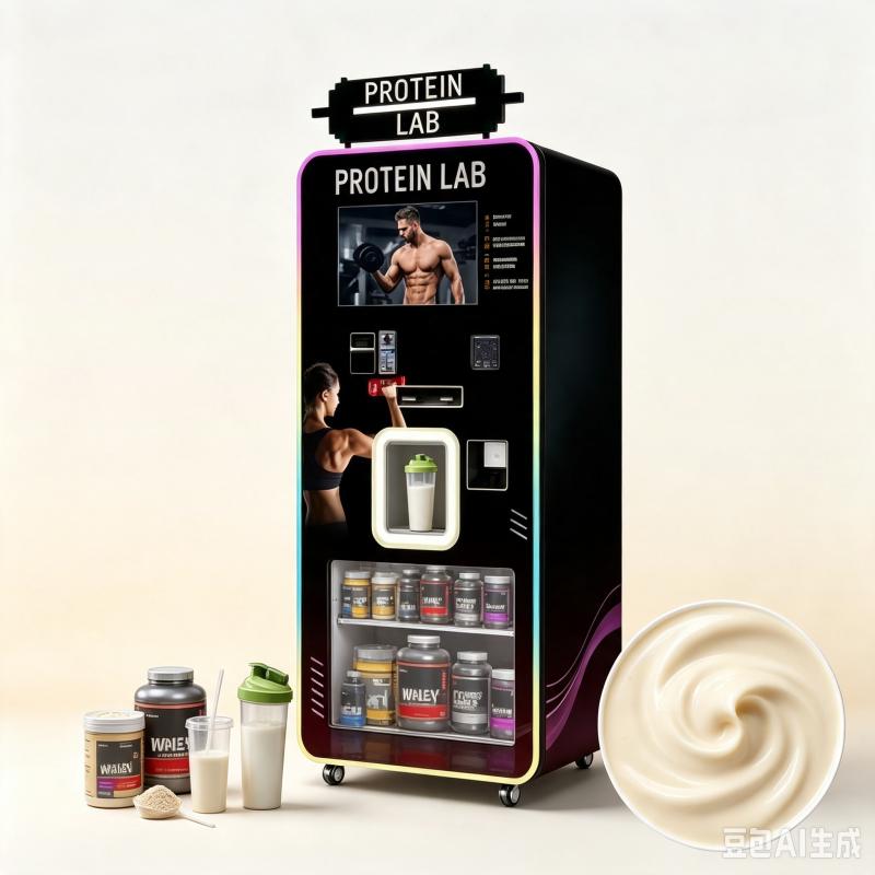 เครื่องจำหน่ายโปรตีนเชคแบบอัตโ - Nutrition Fitness Center บทวิจารณ์และราคา