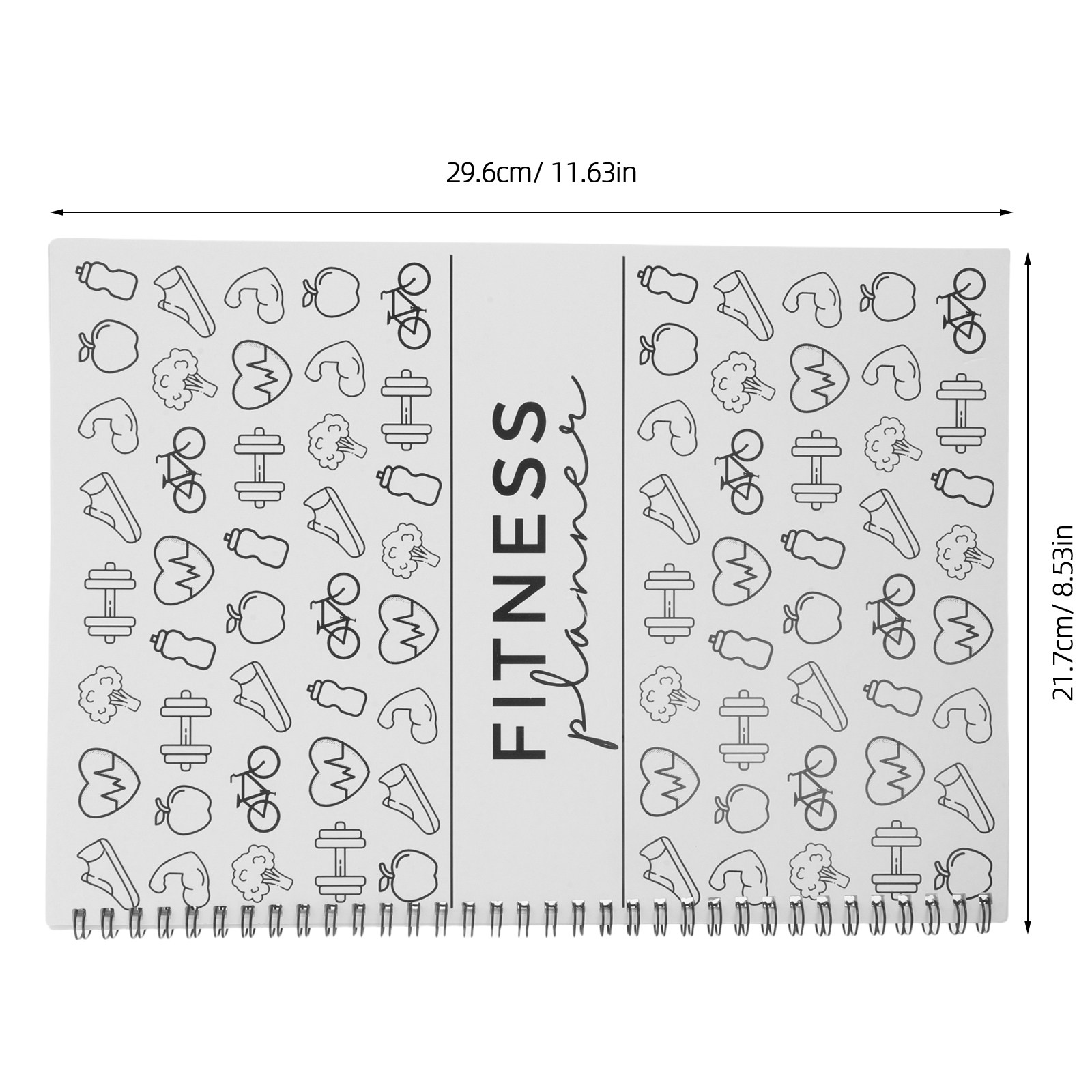 สมุดบันทึกการออกกำลังกาย 11.7x - Nutrition And Fitness Books บทวิจารณ์และราคา