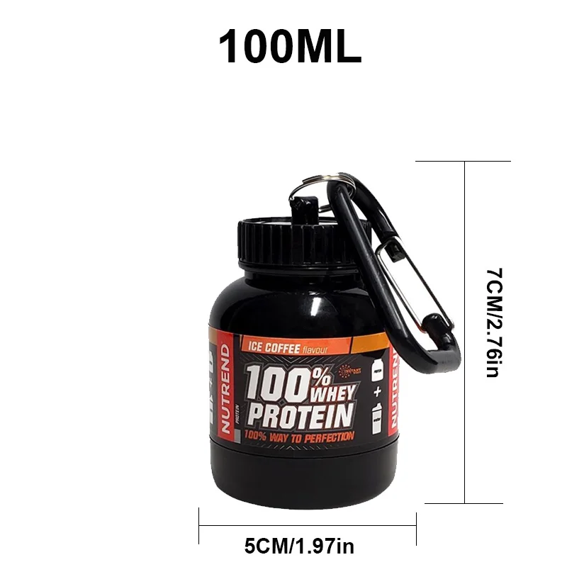 ขวดเก็บอาหารเสริมผงโปรตีนแบบพก - Whey Protein Isolate บทวิจารณ์และราคา